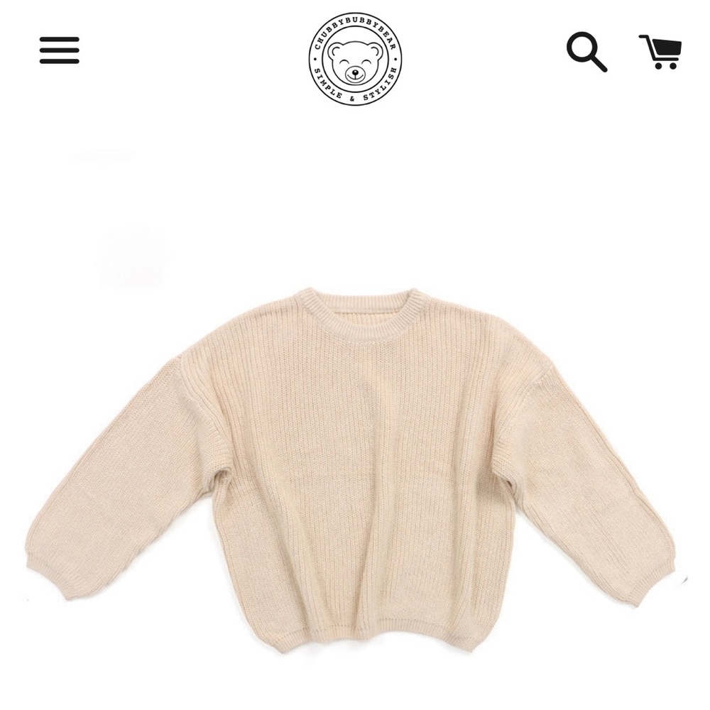 Chubby Bubby Bear Sweater
